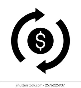 Asset Recovery Icon Element For Design