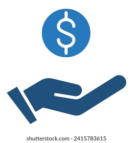 Asset Safekeeping icon line vector illustration