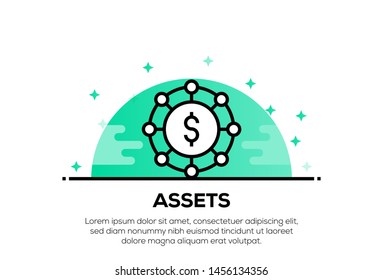 ASSETS AND ILLUSTRATION ICON CONCEPT