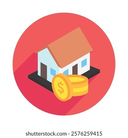 Assets rounded isometric 3D. use for modern concept, print, UI, UX kit, web and app development. Vector EPS 10, related to education, business, finance, investment.