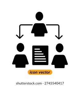 assign icons. Flat illustrations of assign vector icons for the web. Vector illustrations of company icons.