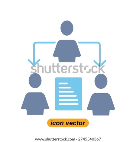 assign icons. Flat illustrations of assign vector icons for the web. Vector illustrations of company icons.