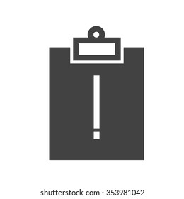 Assignment, deadline, education icon vector image. Can also be used for material design. Suitable for use on web apps, mobile apps and print media.