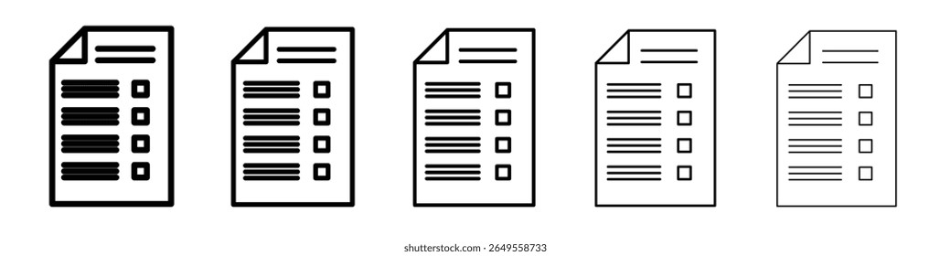 Ícone de atribuição logotipo simples simples de estrutura de tópicos