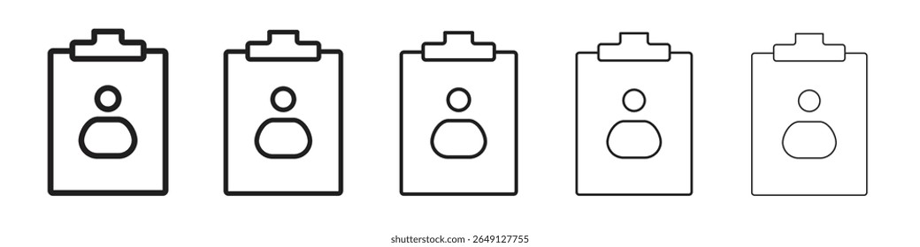 Ilustração isolada do vetor do ícone de atribuição