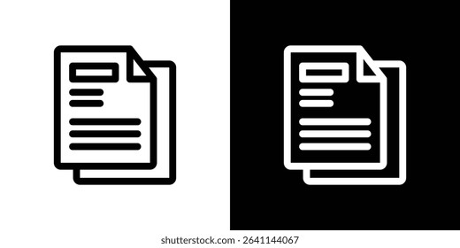 Assignment icon vector simple element illustration editable