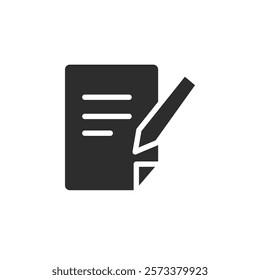 Assignment icon web design in vector