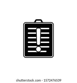 assignment late line outline icon
