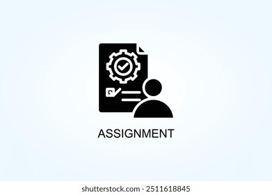 Assignment Vector Or Logo Sign Symbol Illustration
