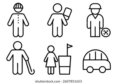 assist line art illustration featuring modern graphic elements.eps
