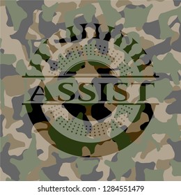 Assist on camo texture