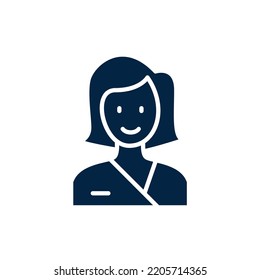 icono de línea de concepto de asistencia. Ilustración de elemento simple. diseño de símbolos de esquema de concepto de asistencia.