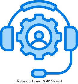 Assistance Icon Element For Design
