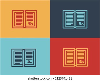 Assistance Paper Logo Template, Simple Flat Icon Of assistant,paper,woman