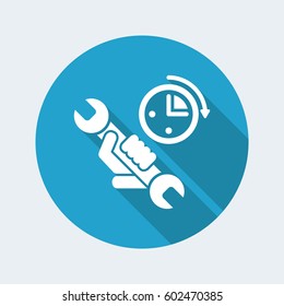 Assistance time icon