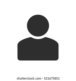 Assistance vector icon. Black illustration isolated on white background for graphic and web design.