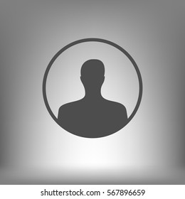 Assistance vector icon. Illustration isolated for graphic and web design.