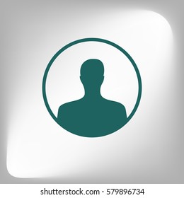 Assistance vector icon. Illustration isolated for graphic and web design.