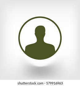 Assistance vector icon. Illustration isolated for graphic and web design.