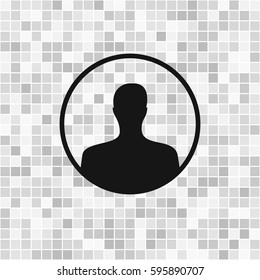 Assistance vector icon. Illustration isolated for graphic and web design.