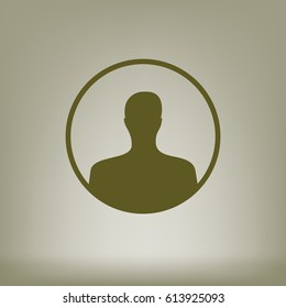 Assistance vector icon. Illustration isolated for graphic and web design.