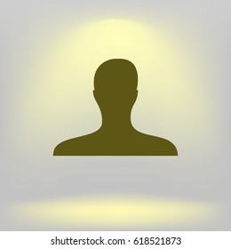 Assistance vector icon. Illustration isolated for graphic and web design.