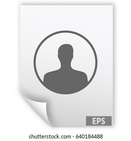 Assistance vector icon. Illustration isolated for graphic and web design.