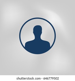 Assistance vector icon. Illustration isolated for graphic and web design.