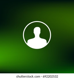 Assistance vector icon. Illustration isolated for graphic and web design.