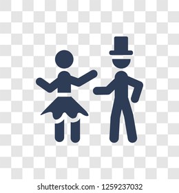 Assistant icon. Trendy Assistant logo concept on transparent background from Circus collection