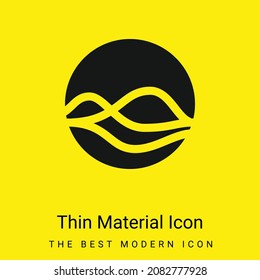 Symbol für untergeordnetes hellgelbes Material