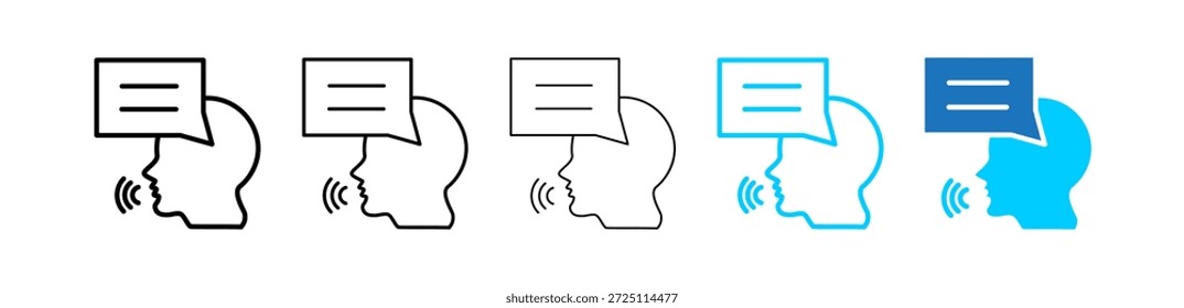 Assistierende Technologie, verschiedene Symbolsätze (Abbildung)