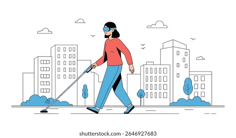 Assistive Technology for Visually Impaired Navigation in Urban Environments
