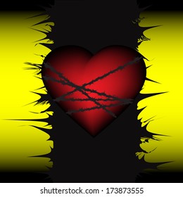Associated heart, eps10