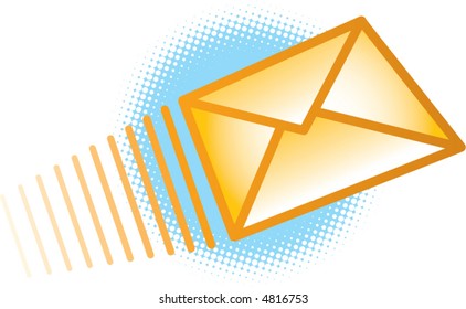 Assorted abstract images of planet earth with a global email theme