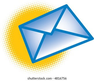 Assorted abstract images of planet earth with a global email theme
