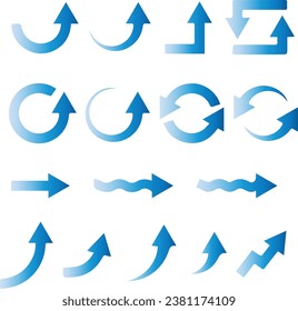 Bandas y símbolos vectores variados 