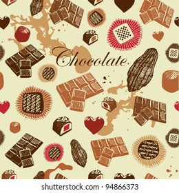 Assorted Chocolate background