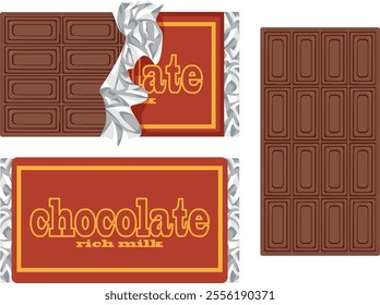 Assorted Flavored Chocolate Gift Packaging