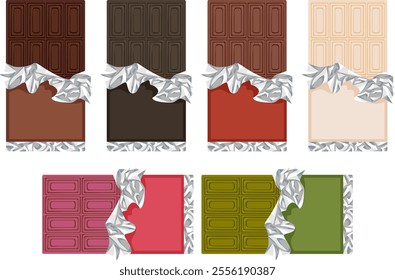 Assorted Flavored Chocolate Gift Packaging