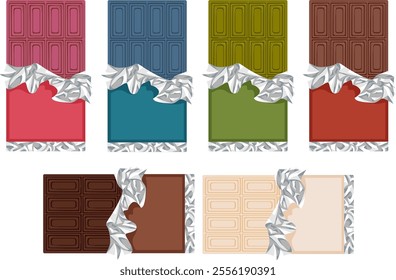 Assorted Flavored Chocolate Gift Packaging