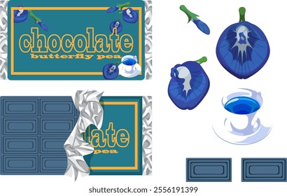 Assorted Flavored Chocolate Gift Packaging