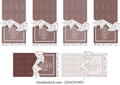 Assorted Flavored Chocolate Gift Packaging