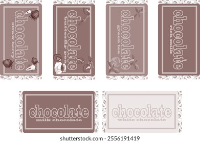 Assorted Flavored Chocolate Gift Packaging