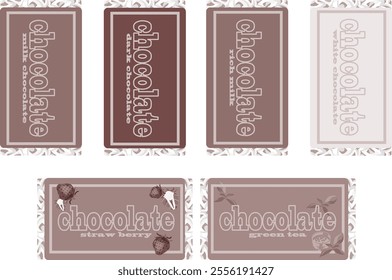 Assorted Flavored Chocolate Gift Packaging