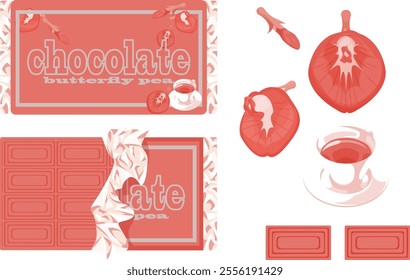 Assorted Flavored Chocolate Gift Packaging