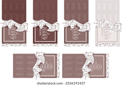 Assorted Flavored Chocolate Gift Packaging