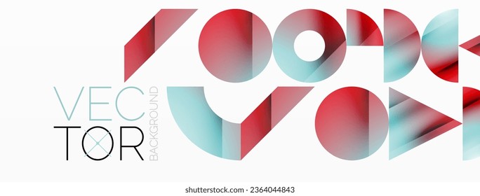 Assorted geometric shapes unite in a minimalistic abstract backdrop, offering a versatile canvas for contemporary design for digital designs, presentations, website banners, social media posts