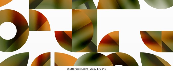 Formas geométricas variadas se unen en un fondo abstracto minimalista, ofreciendo un lienzo versátil para el diseño contemporáneo para diseños digitales, presentaciones, banners de sitios web, publicaciones en medios sociales