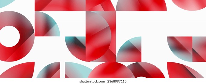 Formas geométricas variadas se unen en un fondo abstracto minimalista, ofreciendo un lienzo versátil para el diseño contemporáneo para diseños digitales, presentaciones, banners de sitios web, publicaciones en medios sociales